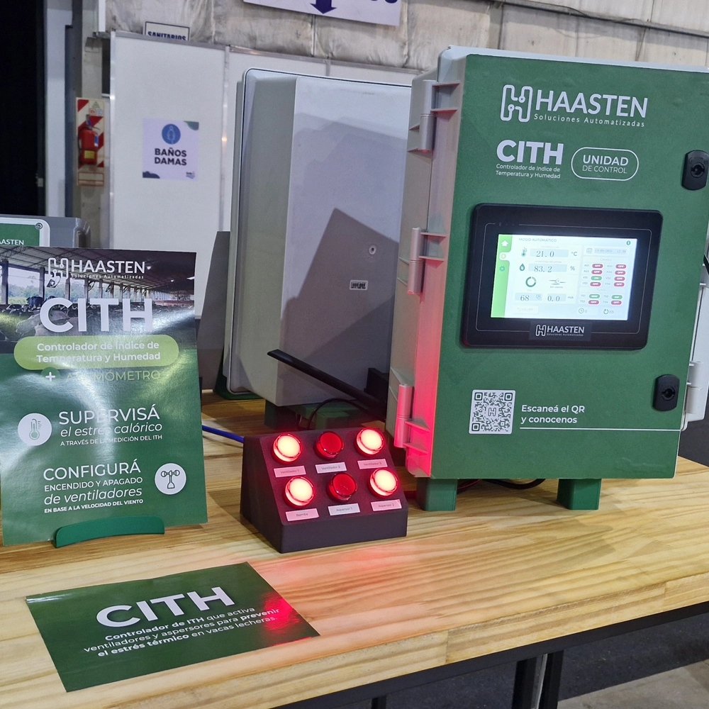 Controlador de Indice de Temperatura y Humedad - Haasten